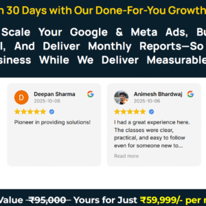 Done for you Performance Marketing